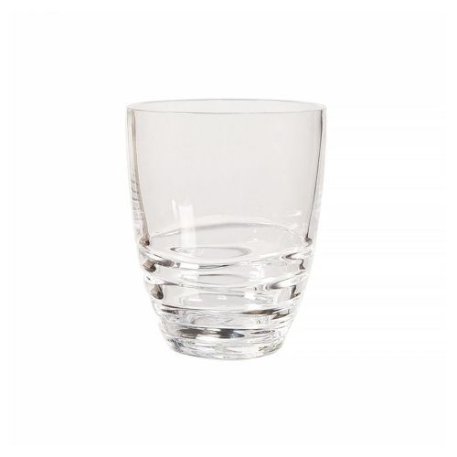Swirl Acrylic Glasses Drinking Set of 4 DOF (15oz), Plastic Drinking Glasses, BPA Free Cocktail Glasses, Drinkware Set, Drinking Water Glasses